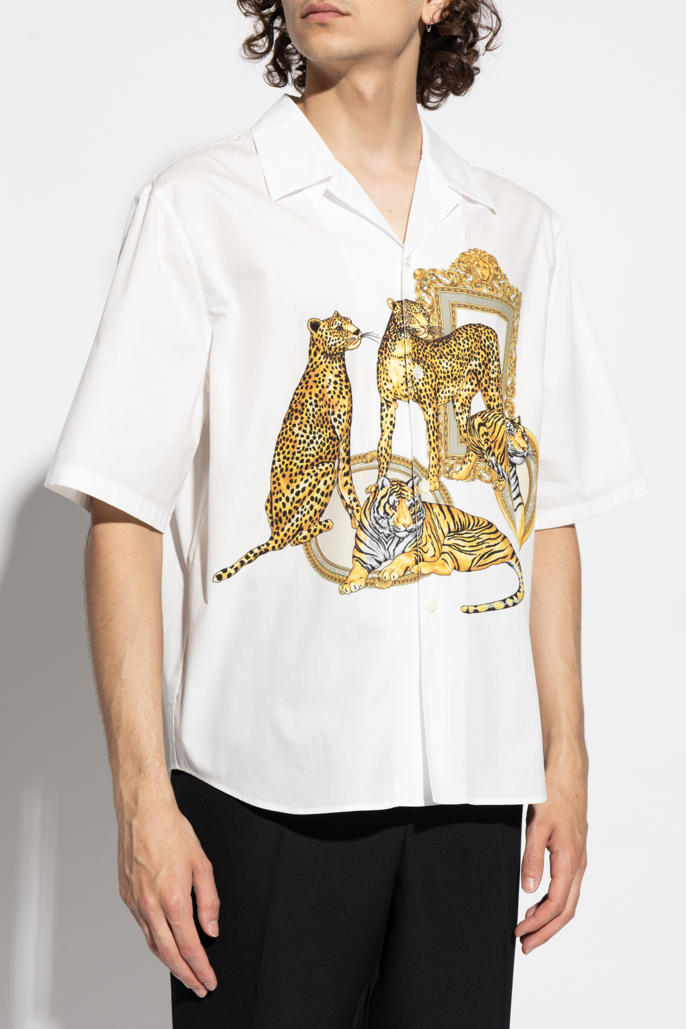 【BERLUTI】cotton T-shirt Tシャツ コットン 100% Printed cotton T-shirt in white - Berluti | Mytheresa